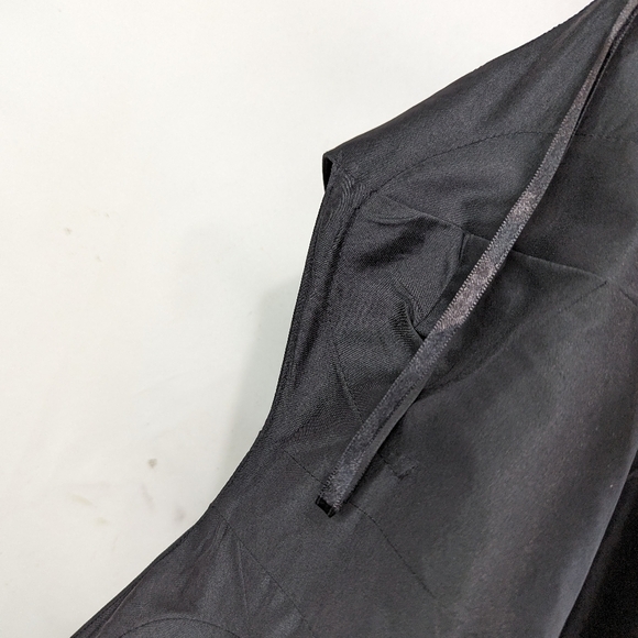 Aidan Mattox Dress Womens 2 Black Gown Formal Evening Tulle Tank Sleeveless Maxi - Picture 5 of 16